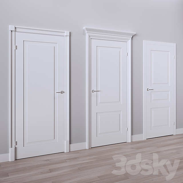 Belgravia doors Matera Z-DG 3DS Max Model - thumbnail 6