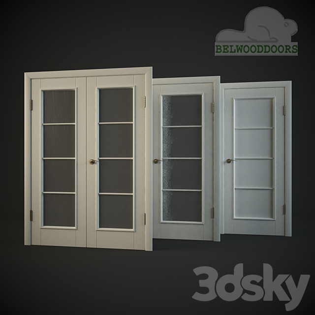 Belwooddoors Modern Doors Suite 3DSMax File - thumbnail 3