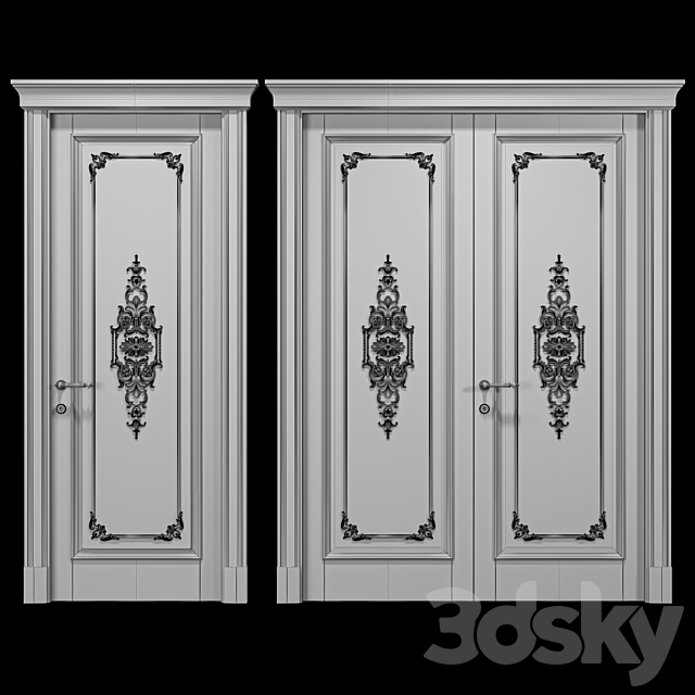 beyond class lilak door 3ds Max - thumbnail 2