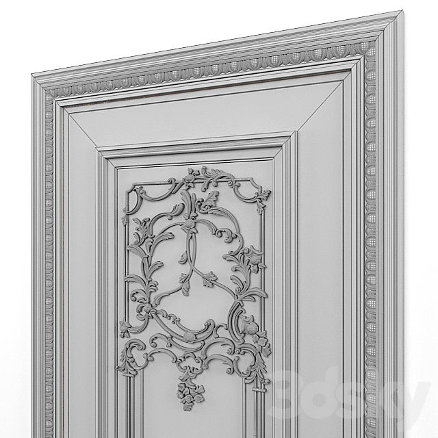 BOISERIE ITALIA SPINOLA 3DS Max Model - thumbnail 3