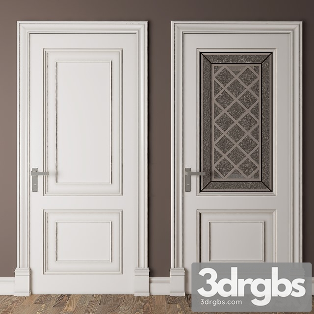 Classic Door 3 3dsmax Download - thumbnail 1