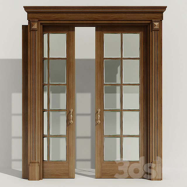 Classic door 3DSMax File - thumbnail 1