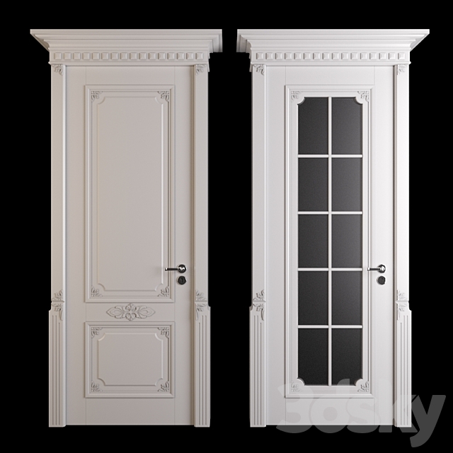 classic door 3DSMax File - thumbnail 1