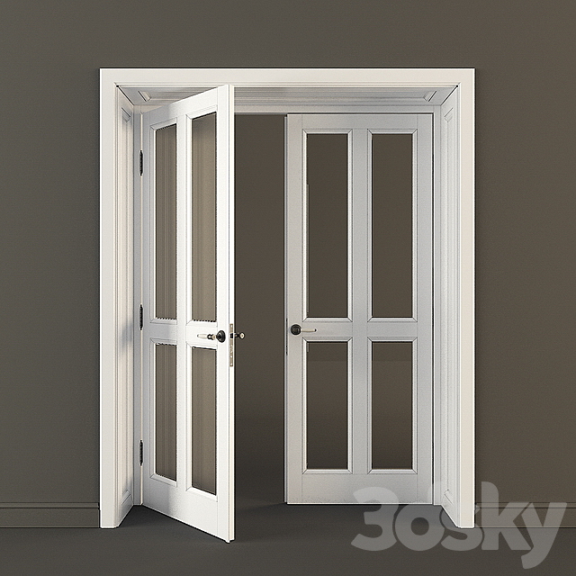 Classic door opening and framing 3DSMax File - thumbnail 1