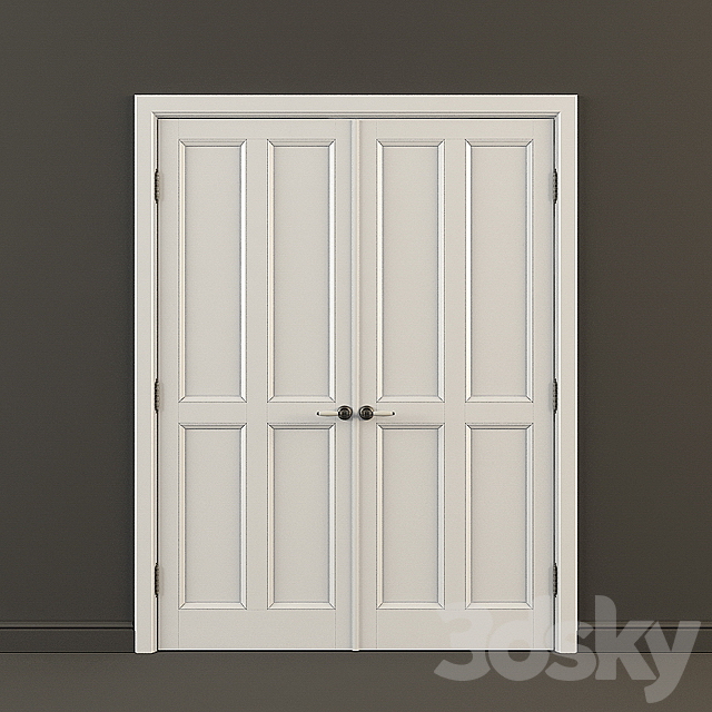 Classic door opening and framing 3DSMax File - thumbnail 2