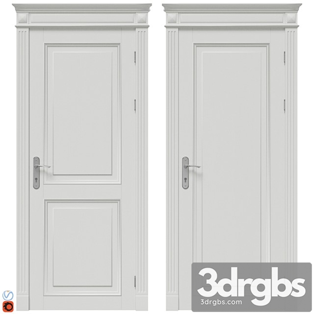 Classic door set 03 - thumbnail 1