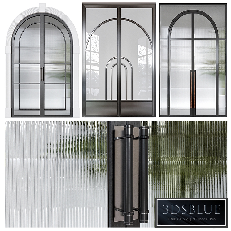 Classic doors 3DS Max - thumbnail 3