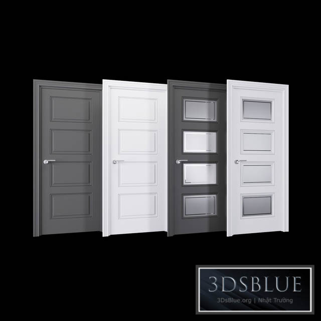 Classic Doors 941 3DS Max - thumbnail 3