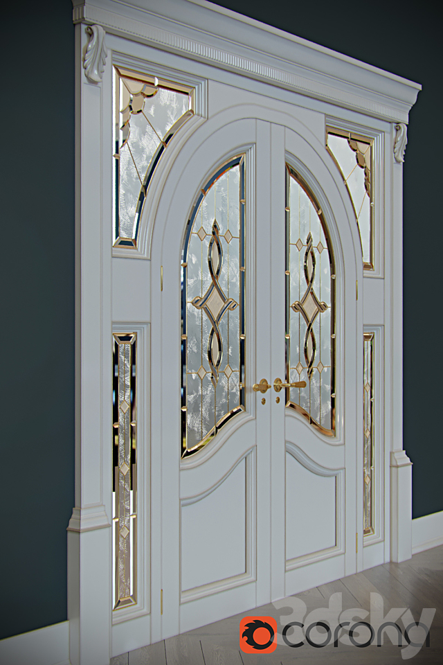 Classic doors – arch 3DSMax File - thumbnail 2