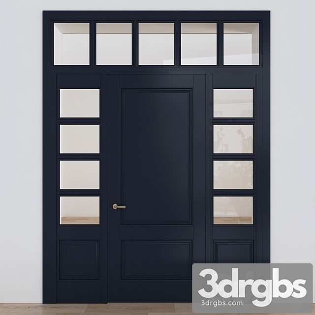 Classic front door 3dsmax Download - thumbnail 1