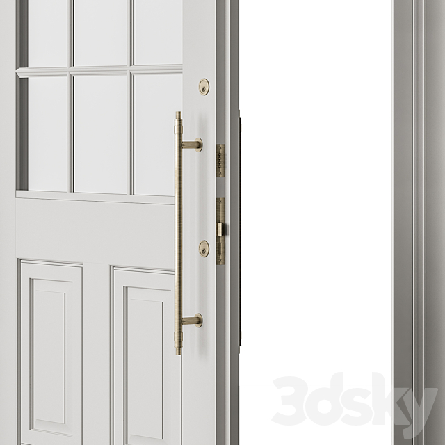 Classic Front Door – Set 69 3DS Max Model - thumbnail 4