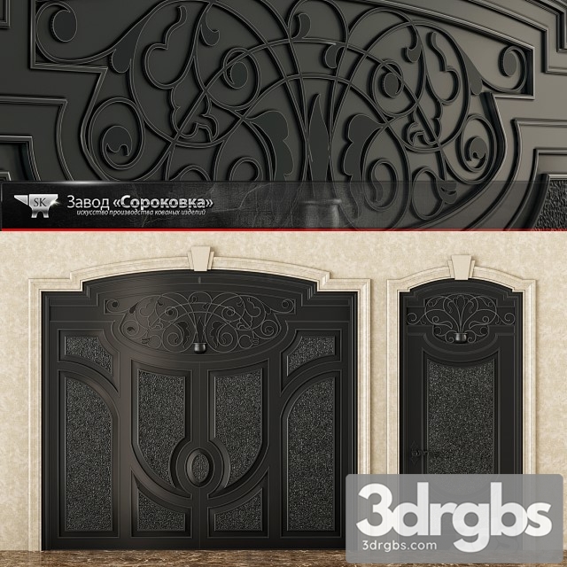 Classic Gates 3dsmax Download - thumbnail 1