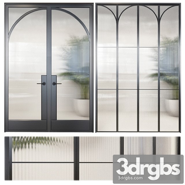 Classic Glass Door 3dsmax Download - thumbnail 1