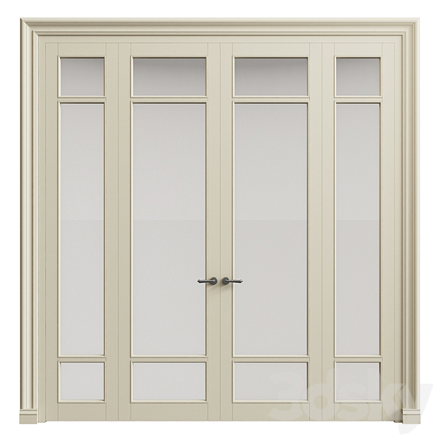 Classic interior door 3DSMax File - thumbnail 1