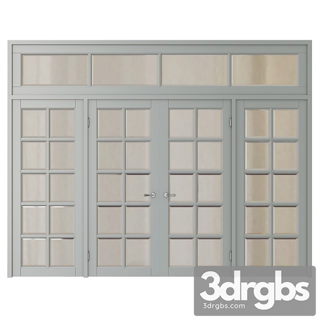 Classic interior doors 14 3dsmax Download - thumbnail 1