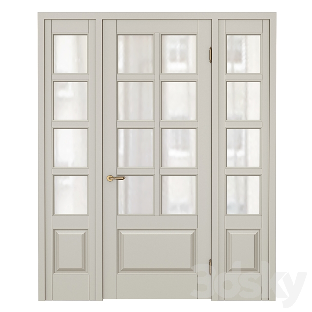 Classic interior doors 3DSMax File - thumbnail 1