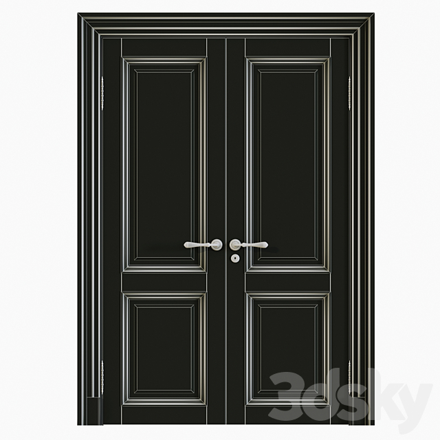 Classic interior doors 3DSMax File - thumbnail 3