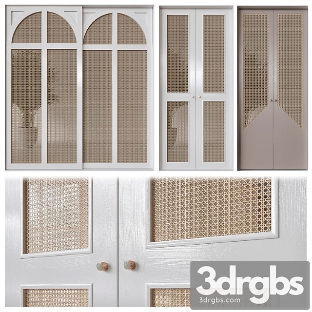 Classic rattan door - thumbnail 1