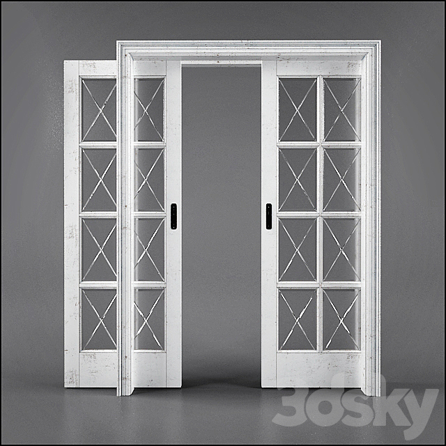 classic sliding door 3DSMax File - thumbnail 1