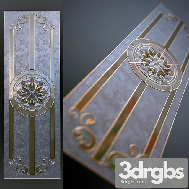 Classic stained glass 3dsmax Download - thumbnail 1