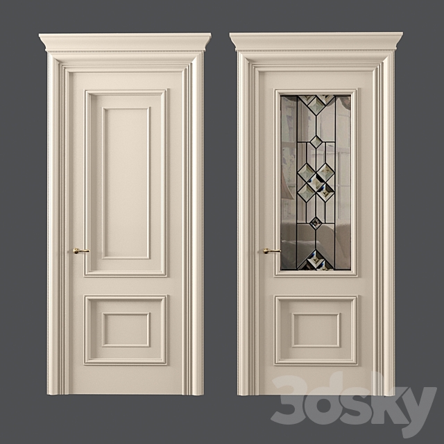 CLASSIK DOORS 3ds Max - thumbnail 1