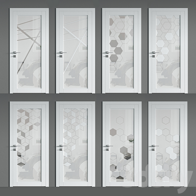 Collection of doors DORIAN COLORE 3ds Max - thumbnail 3