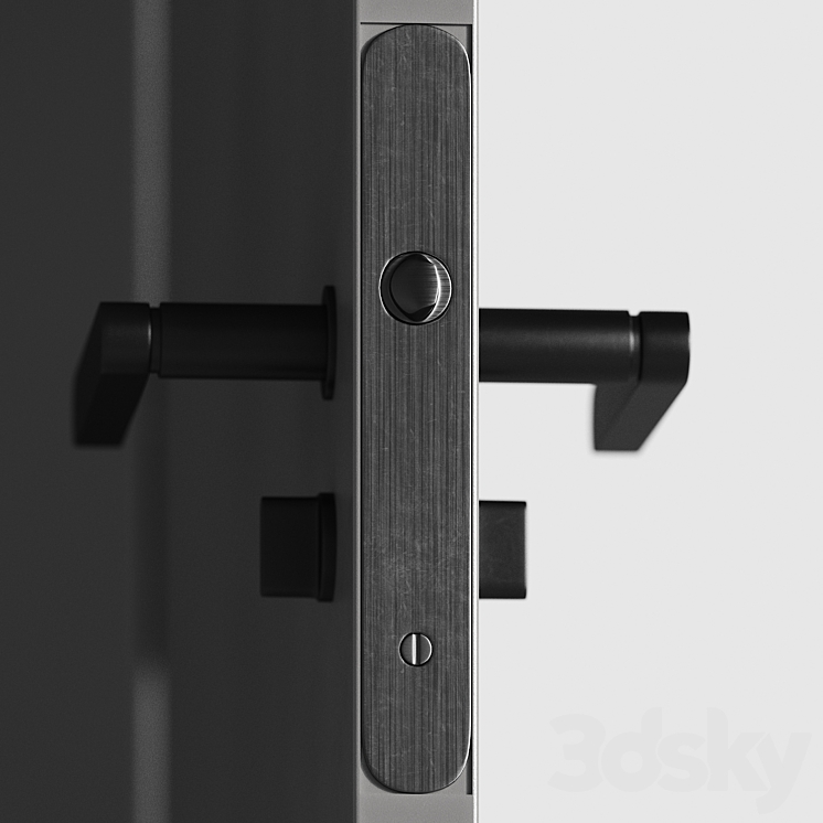 Concealed doors with details 003 3DS Max - thumbnail 2