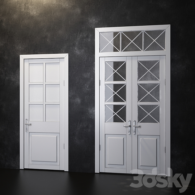 Custom doors 3DS Max - thumbnail 1