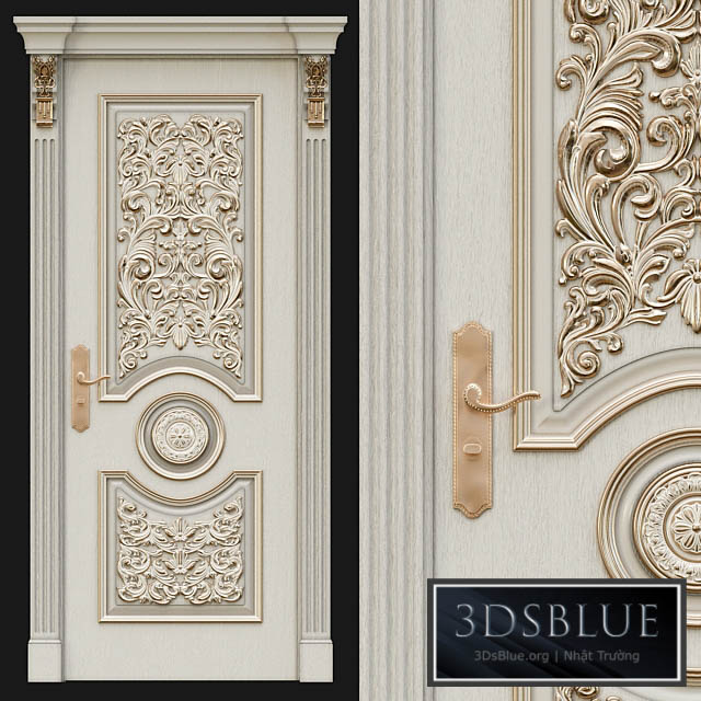 Decorative Door 3DS Max - thumbnail 3