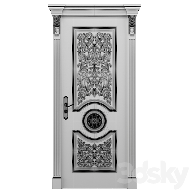 Decorative Door 3DSMax File - thumbnail 3