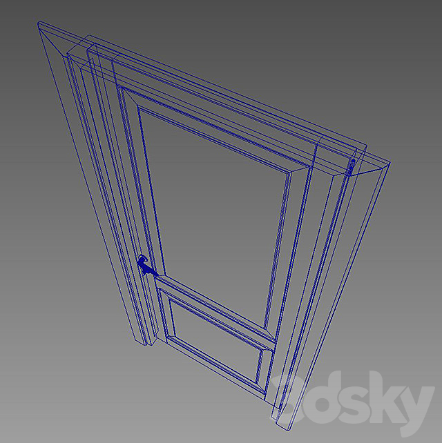 Dimkra_Dveri_Klasik_Anya 3DSMax File - thumbnail 3