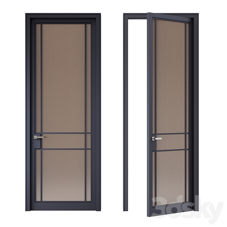 Door 03 3DS Max Model - thumbnail 1