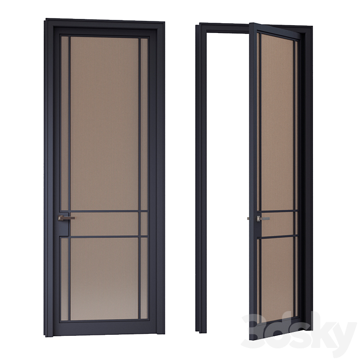 Door 03 3DS Max Model - thumbnail 2