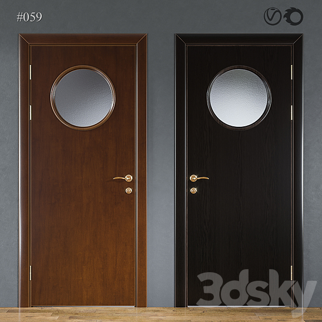 DOOR # 059 3DSMax File - thumbnail 1