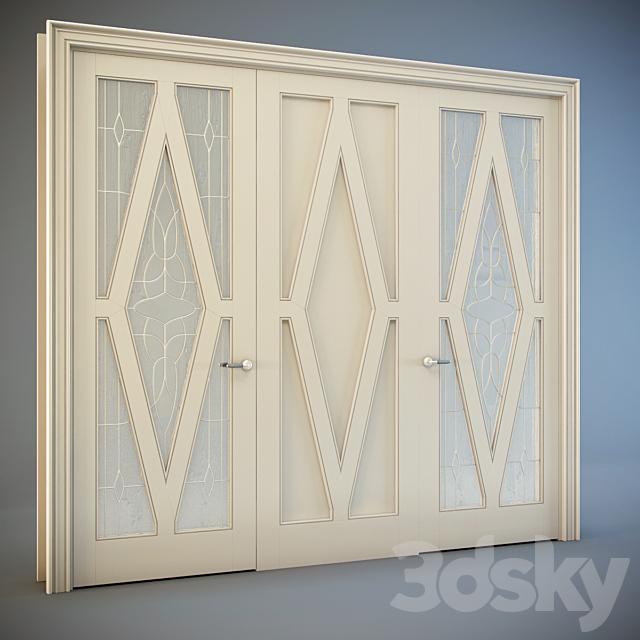 Door # 1 3ds Max - thumbnail 1