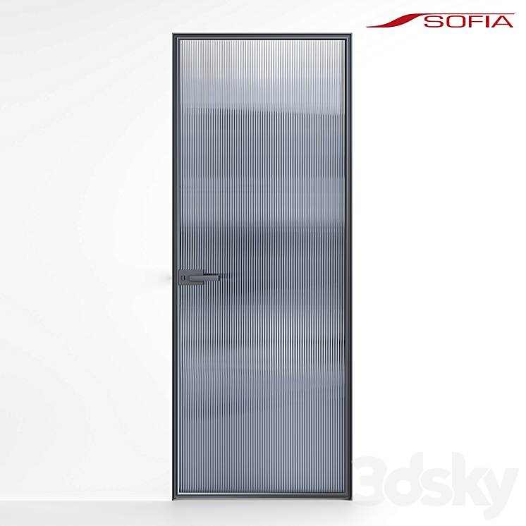 Door 1000 Lines Sofia 3DS Max - thumbnail 1