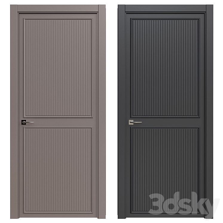 DOOR 125 3DS Max Model - thumbnail 1