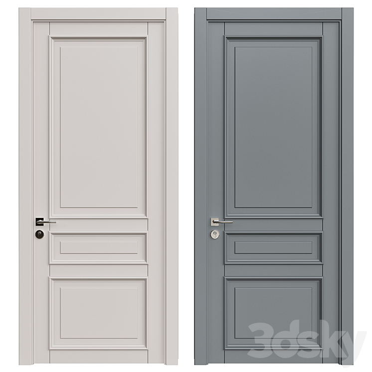 DOOR 133 3DS Max Model - thumbnail 1