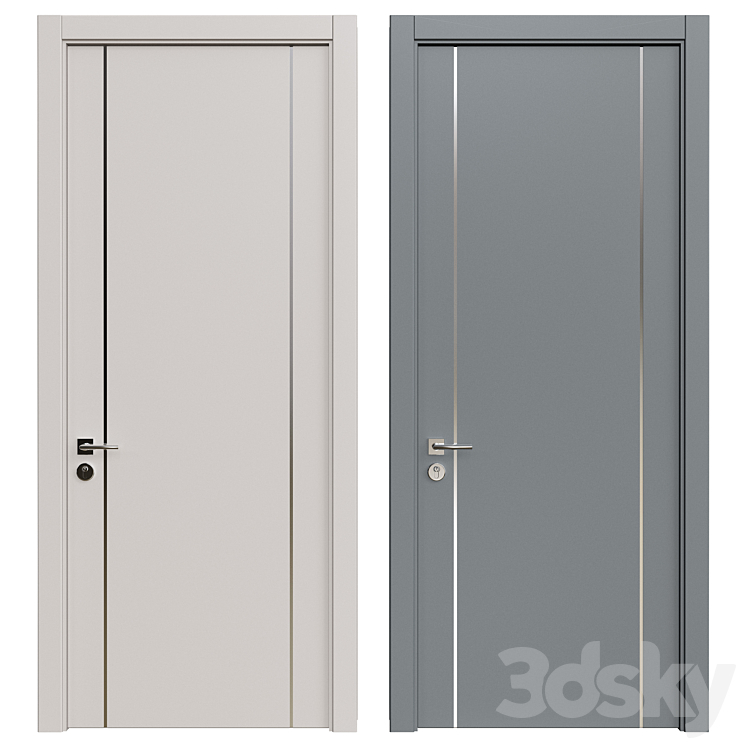 DOOR 138 3DS Max Model - thumbnail 1