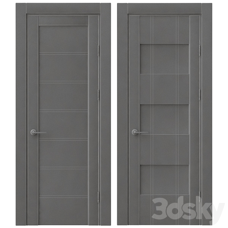 Door 14 3DS Max - thumbnail 2