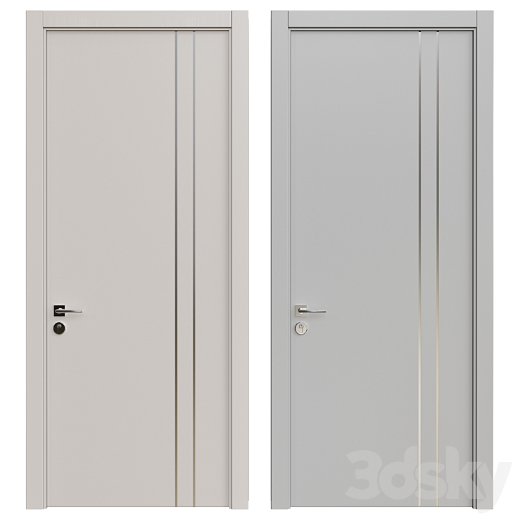 Door 141 3DS Max Model - thumbnail 1