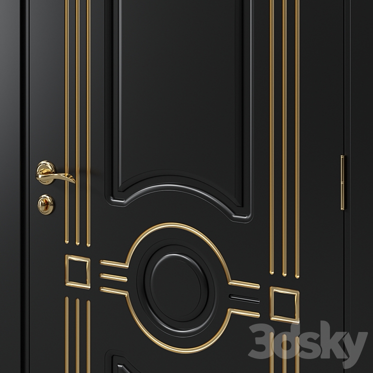 Door 157 3DS Max - thumbnail 2