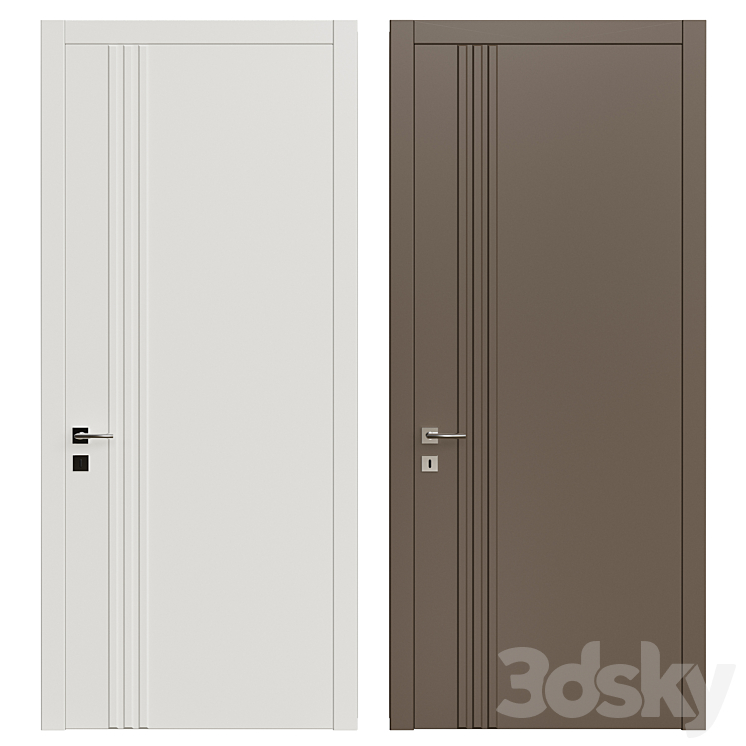 DOOR 185 3DS Max Model - thumbnail 1