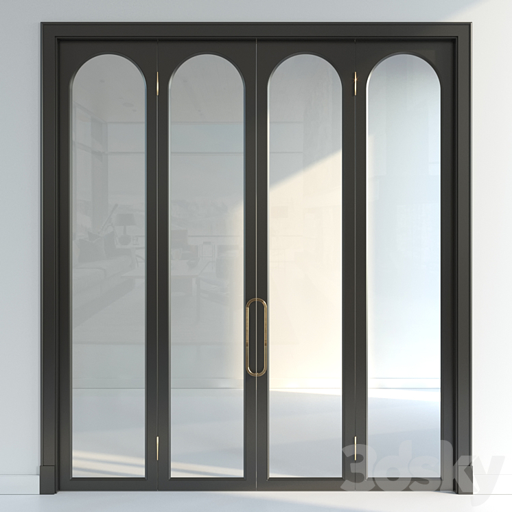 Door 24 3DS Max Model - thumbnail 2