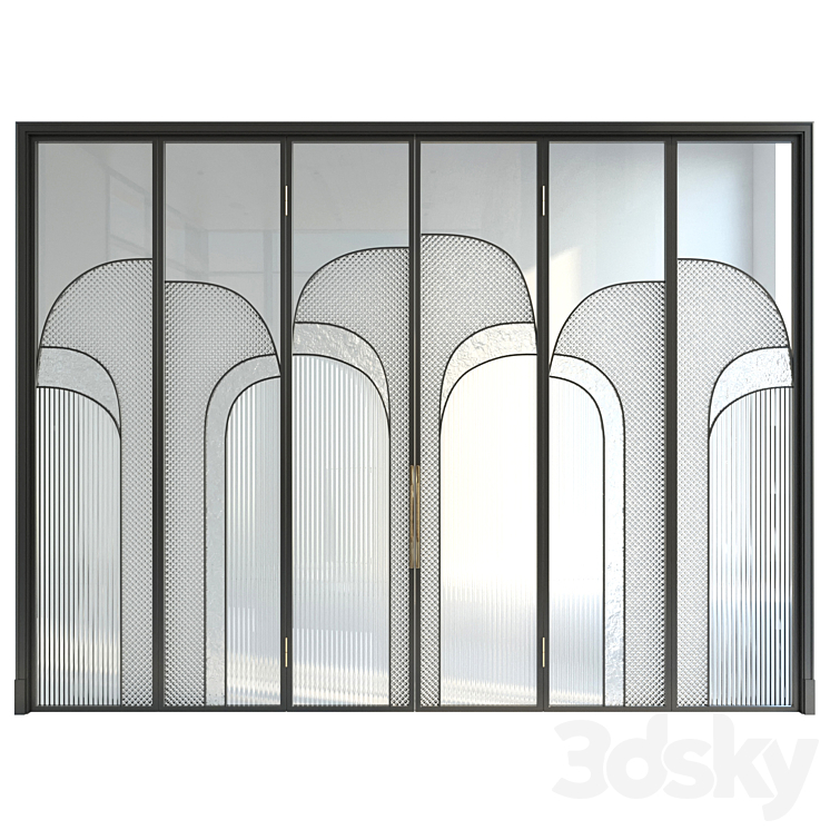 Door 25 3DS Max Model - thumbnail 1