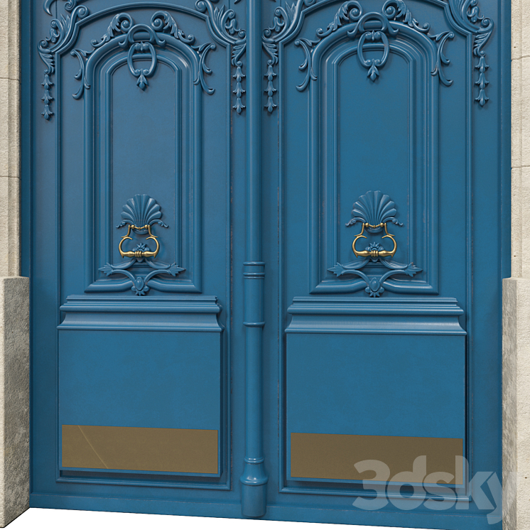 Door 33 3DS Max - thumbnail 2