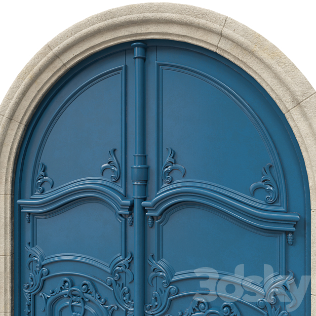 Door 33 3DS Max Model - thumbnail 4