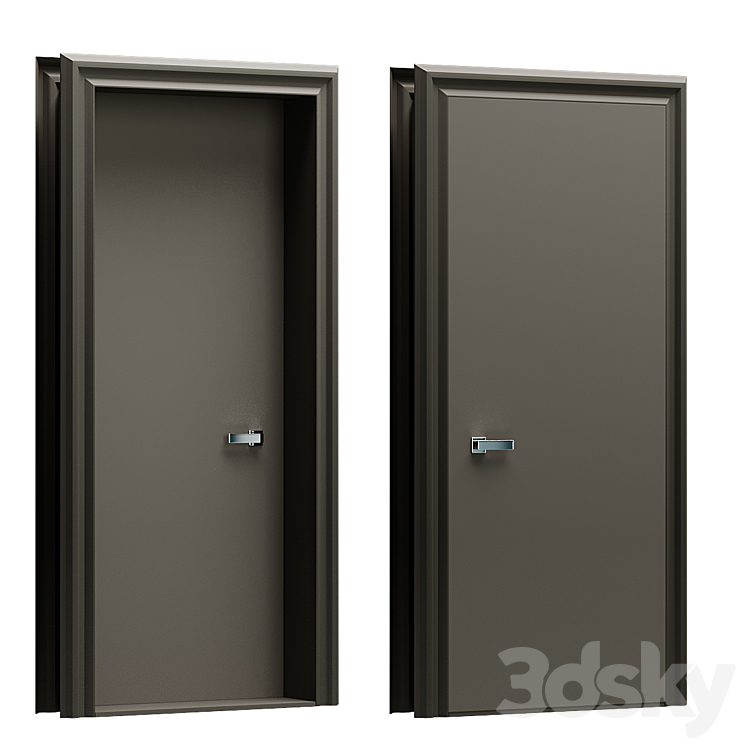 Door 3DS Max Model - thumbnail 1