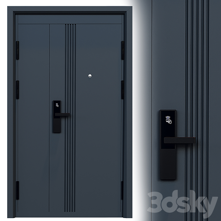 Door 3DS Max - thumbnail 1