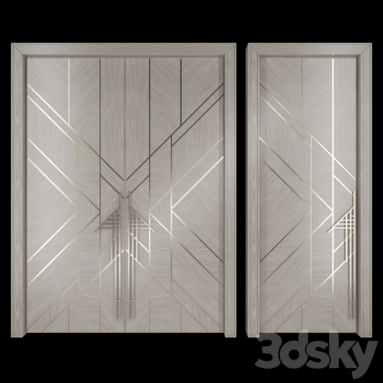 Door 3DS Max - thumbnail 1